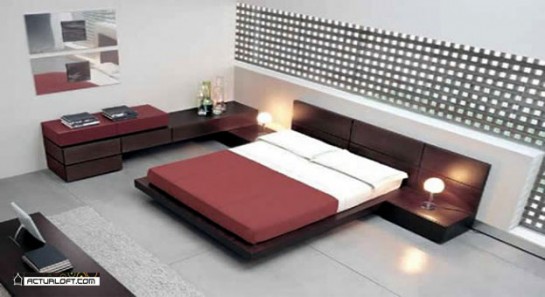 Cama. Diseño contemporáneo, el color caramelo en el cual está pintada su madera le brinda calidez al ambiente, ideal para tu hogar Ref.A 011