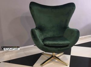 Silla huevo mecedora